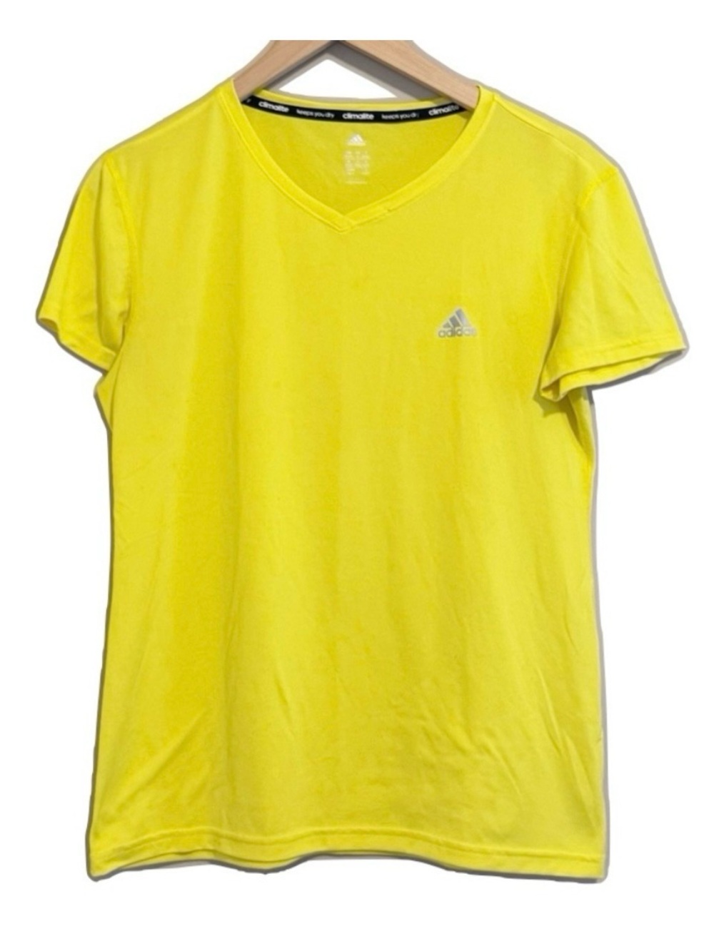 Adidas Yellow T-Shirt Medium